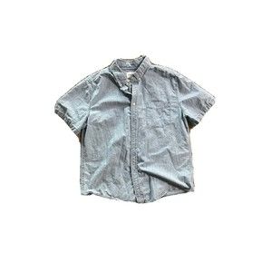 Goodfellow & Co Men's Button Down Size X-Large Standard Fit Shirt Short Sleeve